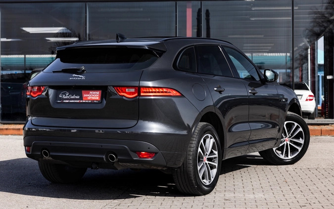 Jaguar F-Pace cena 126900 przebieg: 125933, rok produkcji 2019 z Gogolin małe 781